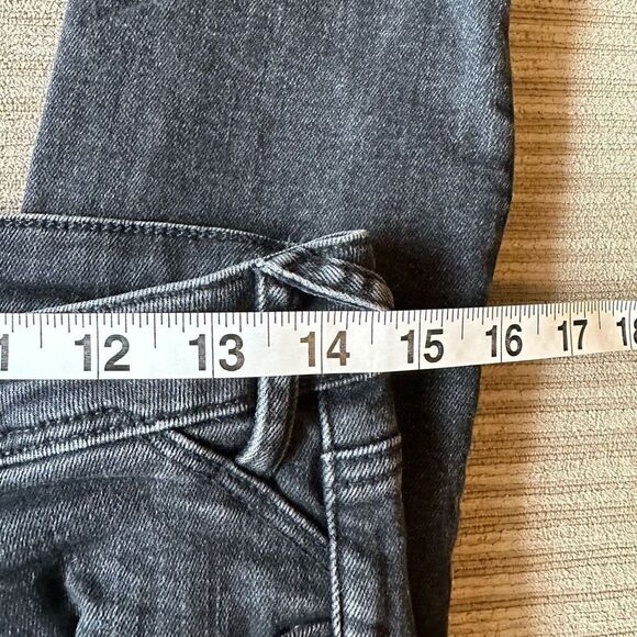 Zara trafaluc distressed black jeans 8 - Picture 4 of 8